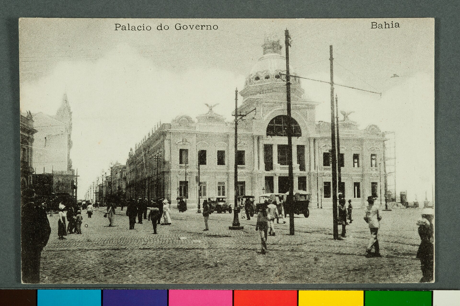 Imagem de referência de Palacio do Governo - Bahia, descrito nos dados abertos como item da Coleção Cartões Postais, no Museu Paulista