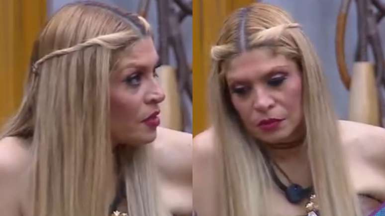 'A Fazenda 18': Adryana se desespera após ouvir conversa: 'Estou sendo ameaçada'