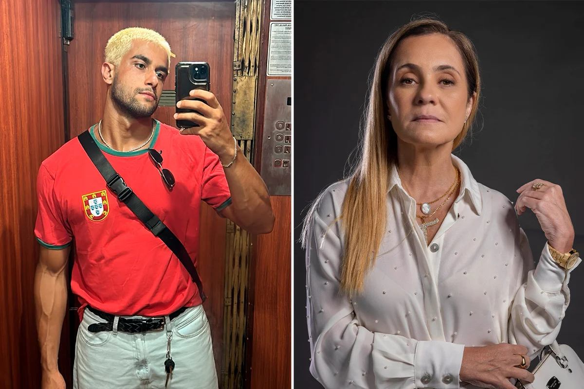 Fábio Scalon e Adriana Esteves