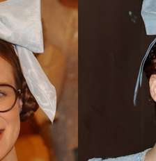 Mariana Ximenes reagiu à fantasia de Letícia Colin em festa do capítulo 100 da novela 'Quem Ama Cuida'; Adriana da trama das 9 se vestiu de Ana Francisca, mocinha de Mariana em 'Chocolate com Pimenta'. Foto: Divulgação/TV Globo, /BrazilNews / Purepeople