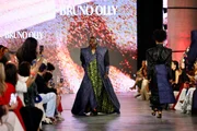 Renata Kuerten, Gianne Albertoni e Ellen Milgrau hoje no Metrópoles Catwalk