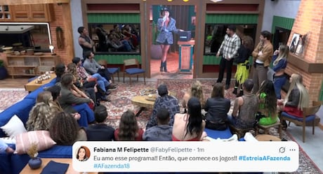 Thaíde se irrita com brincadeiras de flerte e adverte Renata Del Bianco: ‘Minha esposa não gosta’