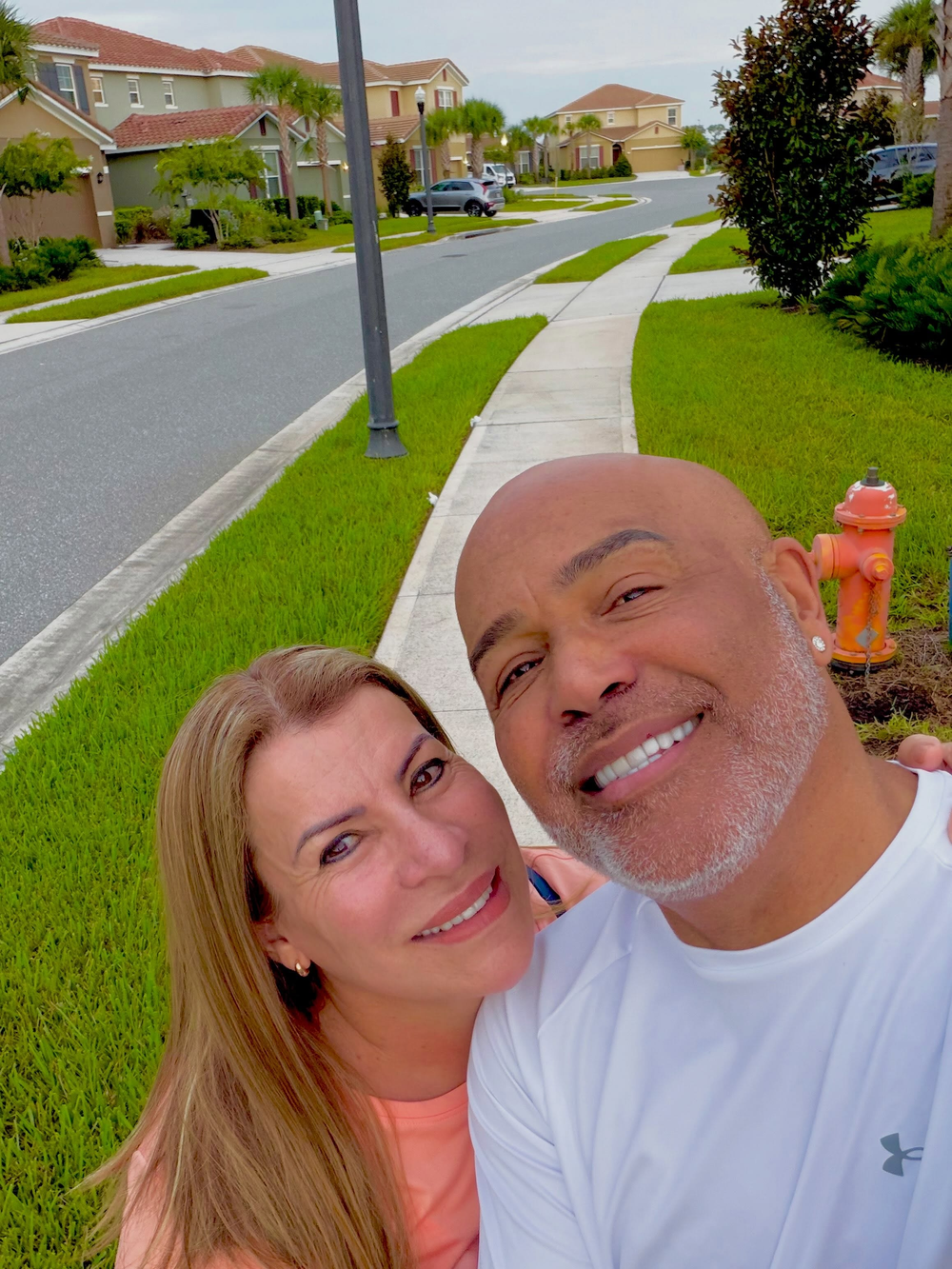 Geralda Helena e Rick nos EUA — Foto: Reprodução/Instagram