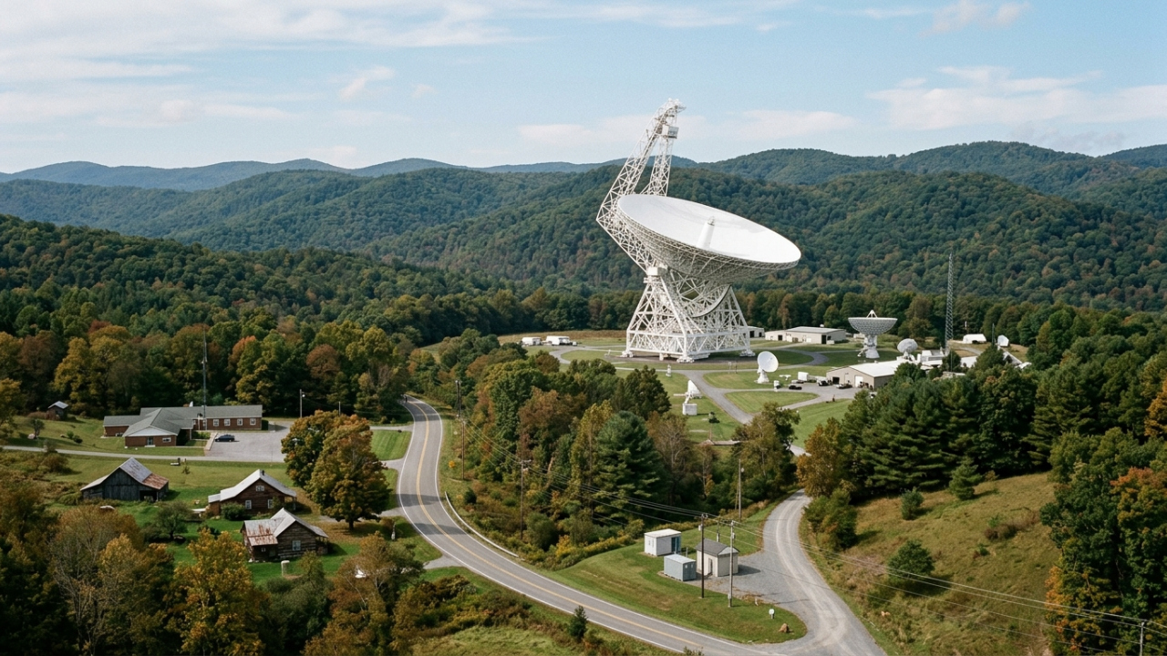 A cidade dos Estados Unidos onde Wi-Fi, celular e micro-ondas sofrem restrições para não atrapalhar um radiotelescópio, e conexões por fio fazem parte da rotina