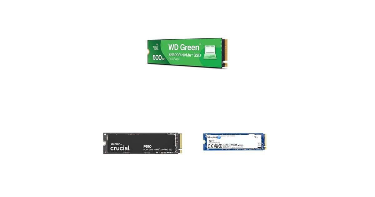 Velocidade na veia: os melhores SSDs em promoção para turbinar seu PC ou notebook