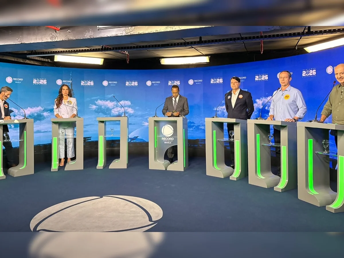 Em debate, candidatos ao GDF apresentam propostas para a capital federal