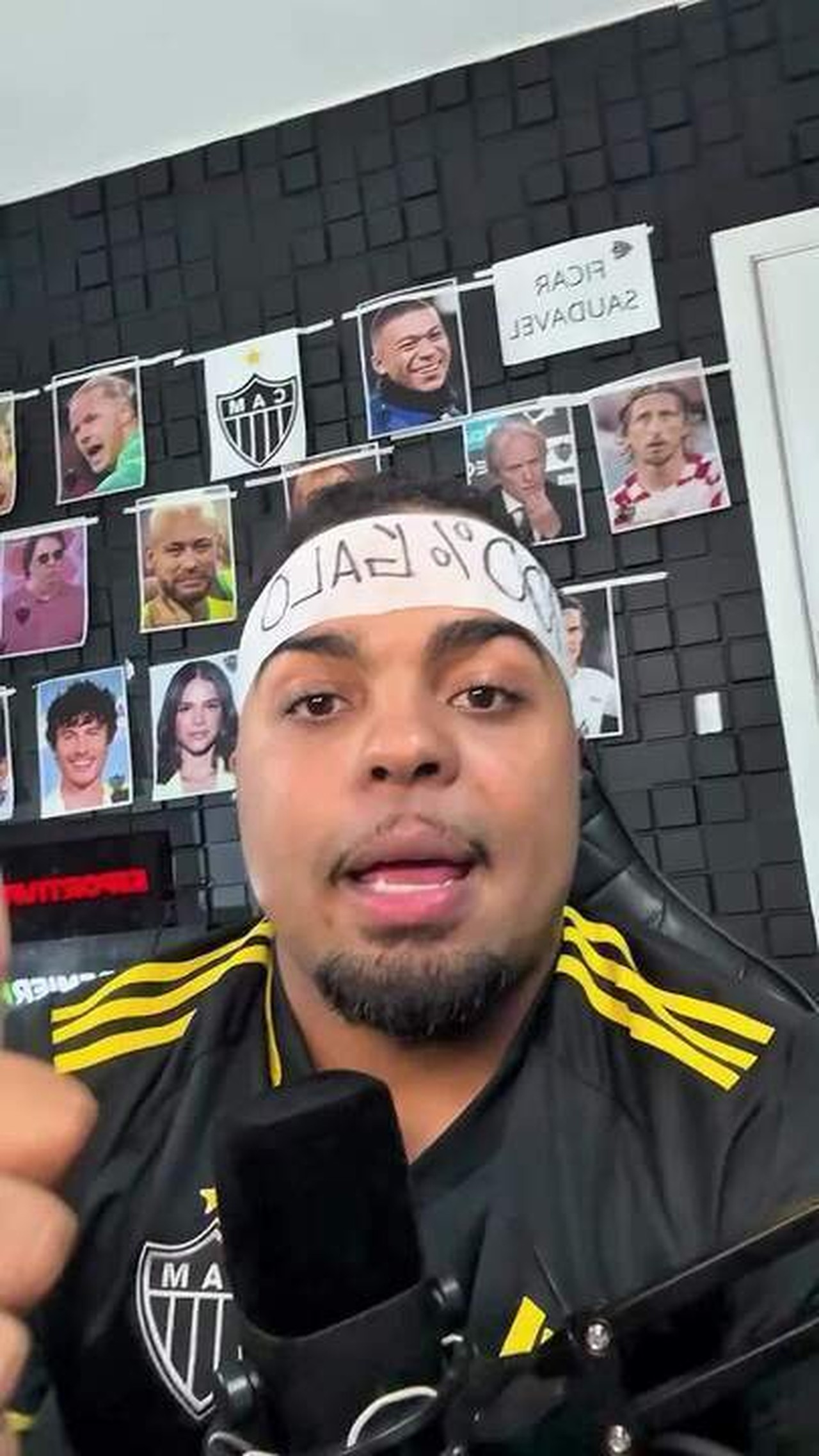 Joelho melhor que o do Neymar: como torcedor do Atlético-MG produziu vídeo que viralizou