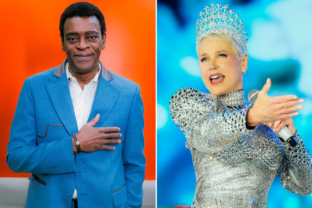 Seu Jorge e Xuxa Meneghel