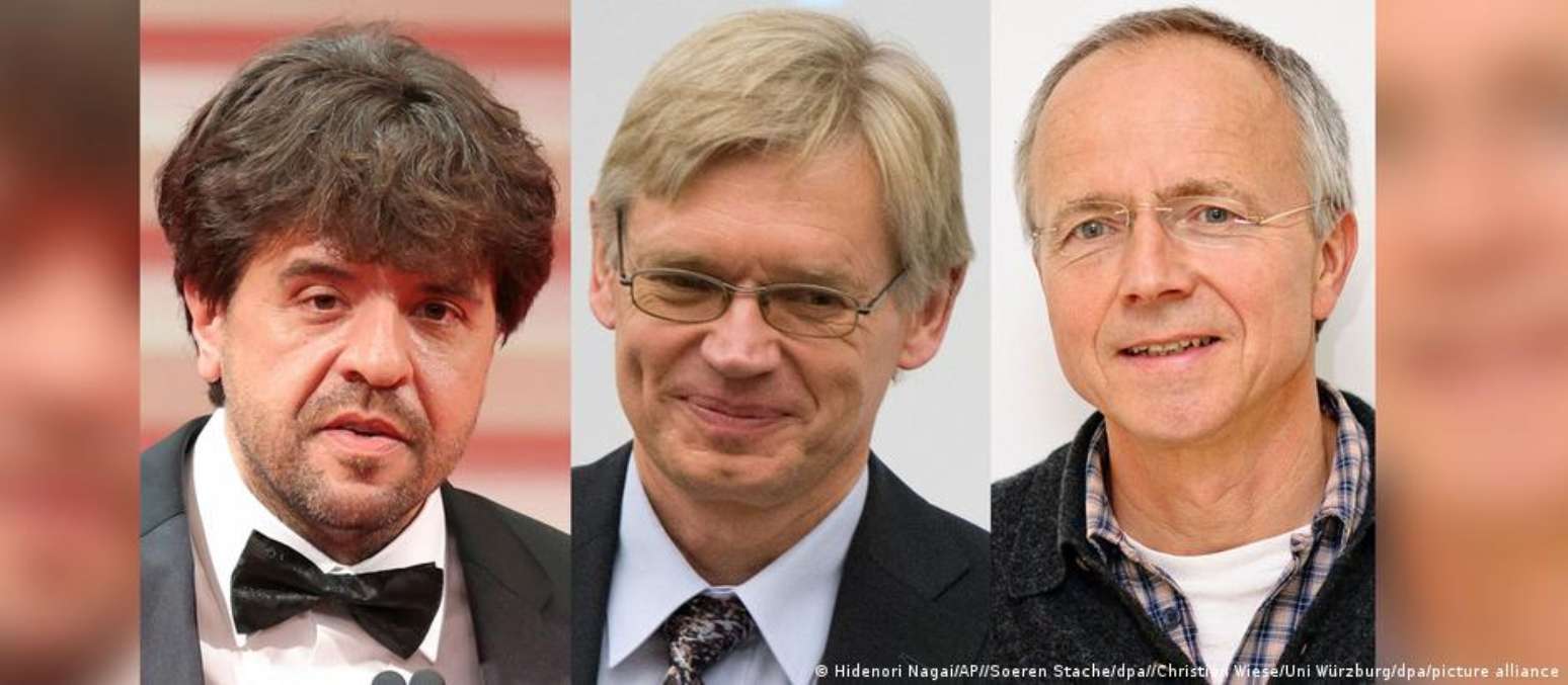 Karl Deisseroth, Peter Hegemann e Georg Nagel receberam o Nobel de Medicina neste ano