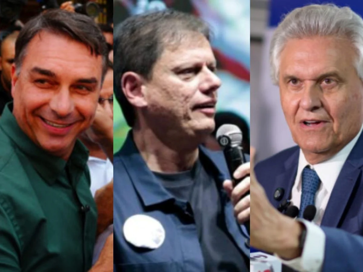 Flávio e Tarcísio vão a Goiânia fechar apoio de Caiado no 2º turno