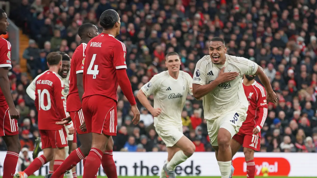 Liverpool vs Nottingham Forest