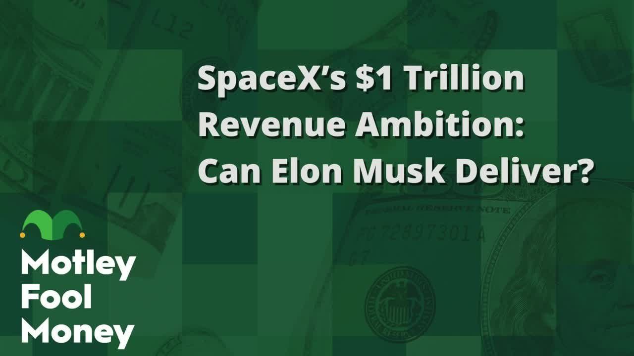 A ambição de SpaceX de gerar 1 trilhão em receita: Elon Musk consegue entregar?