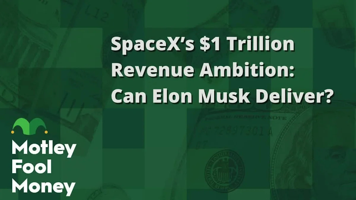 A ambição de SpaceX de gerar 1 trilhão em receita: Elon Musk consegue entregar?