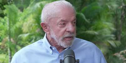 Lula durante entrevista a youtubers progressistas exibida no canal do YouTube Cosmo Política Foto: Reprodução/YouTube/NORMOSE