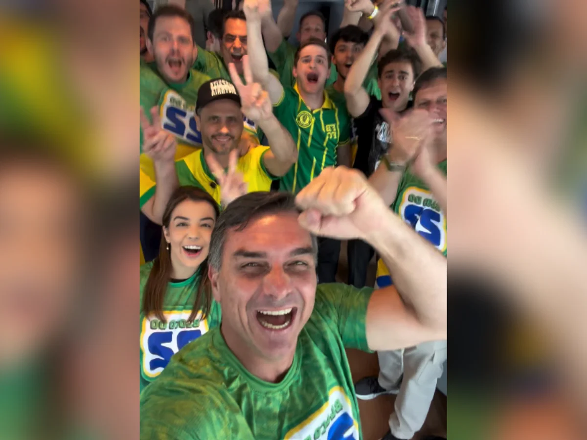 Com Cleitinho e Tarcísio em BH, Flávio diz que mineiros não serão ameaçados