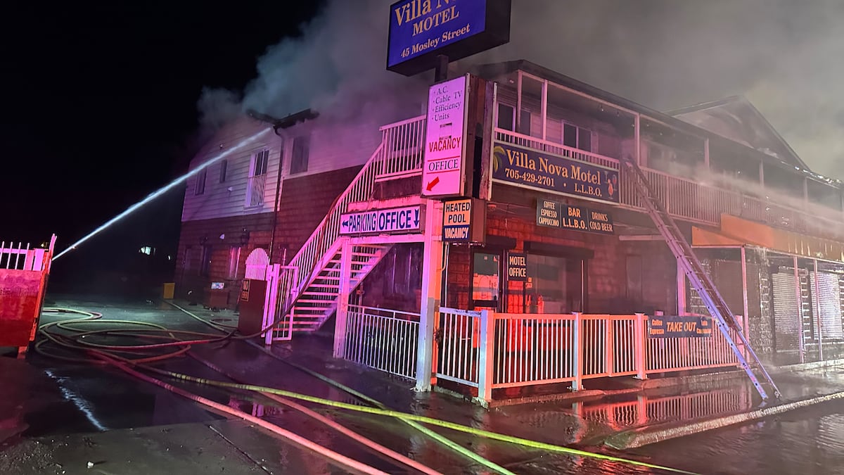 Arson charge laid seven months after $2M Wasaga Beach motel fire
