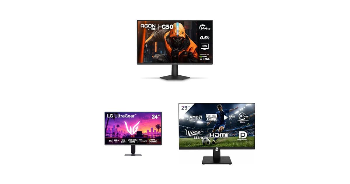 Quer jogar com mais qualidade? Veja uma seleção de monitores gamer em promoção na Amazon