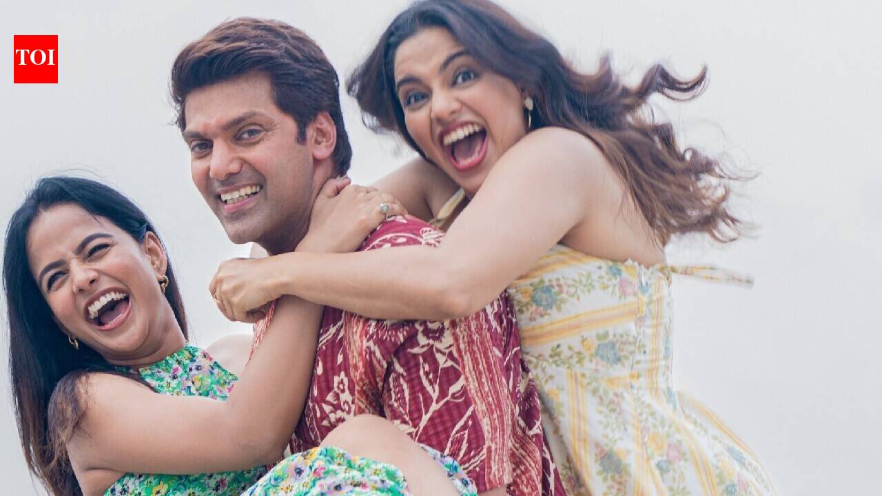 Primeira olhada no 'Hello Kadhal' de Arya sugere um entretenimento romântico colorido com Vaishnavi Chaitanya e Nikhila Vimal