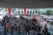 Fila para exposição de Monet no Masp em dia de entrada gratuita