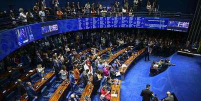 Sess&atilde;o plen&aacute;ria do Senado Federal Foto: Ton Molina/Ag&ecirc;ncia Senado