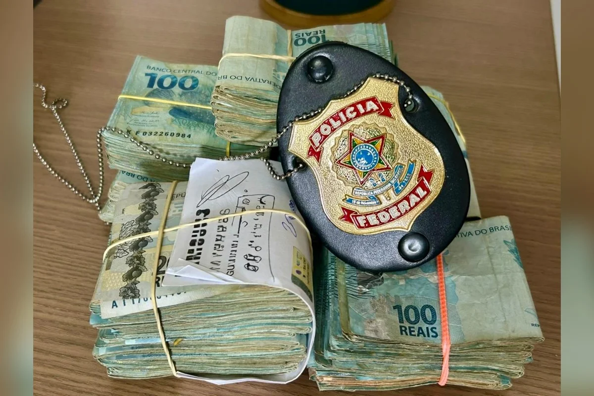 dinheiro apreendido PF