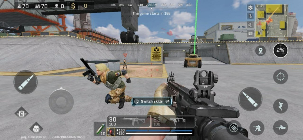 Blood Strike é Battle Royale frenético em primeira pessoa — Foto: Reprodução/Play Store