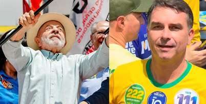 Lula e Fl&aacute;vio Foto: Divulga&ccedil;&atilde;o/Reprodu&ccedil;&atilde;o redes sociais