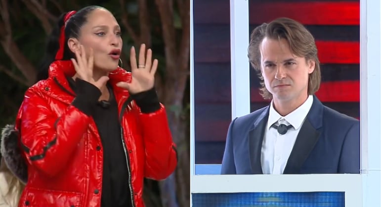 Daniel Erthal e Giovanna Gold fazem as pazes após se unirem no ranço contra Darlin Ferrattry