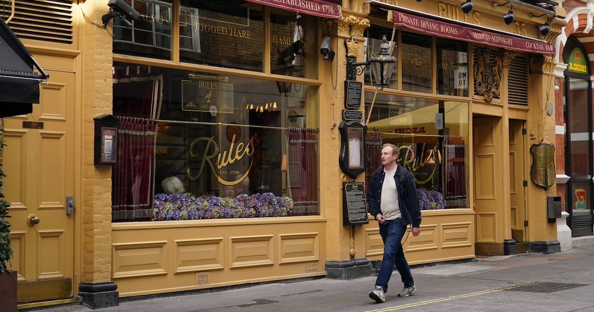 O edifício que abriga o restaurante mais antigo de Londres foi doado a uma organização de conservação