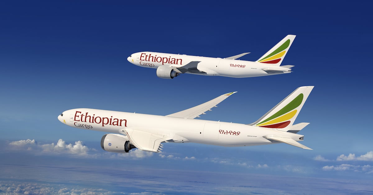 Ethiopian Airlines encomenda Boeing 777 e 777-8 cargueiros para expandir sua frota de carga