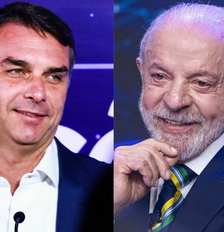 Flávio Bolsonaro (PL); Luiz Inácio Lula da Silva (PT) Foto: ALOISIO MAURICIO/FOTOARENA/ESTADÃO CONTEÚDO e BRUNO MOTTA/ENQUADRAR/ESTADÃO CONTEÚDO