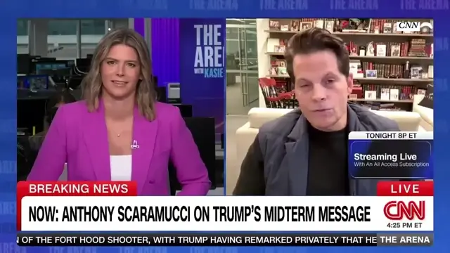 Scaramucci deadpans over Trump fixation with Husted's butt