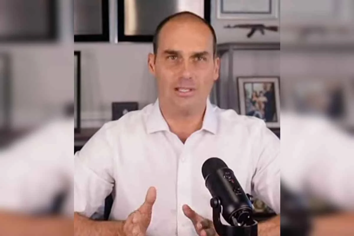 Eduardo ironiza suposta fuga de Flávio do Brasil: “Musk mandou foguete”