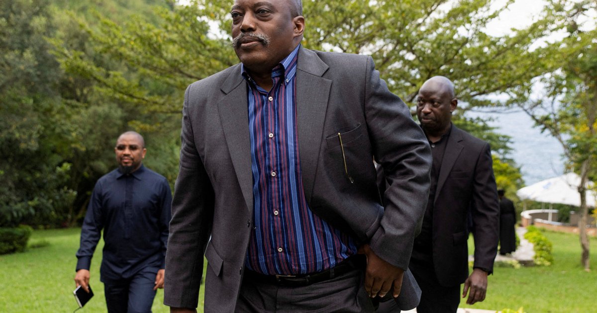 O ex-presidente do Congo, Kabila, forma novo grupo para substituir a insurgência M23
