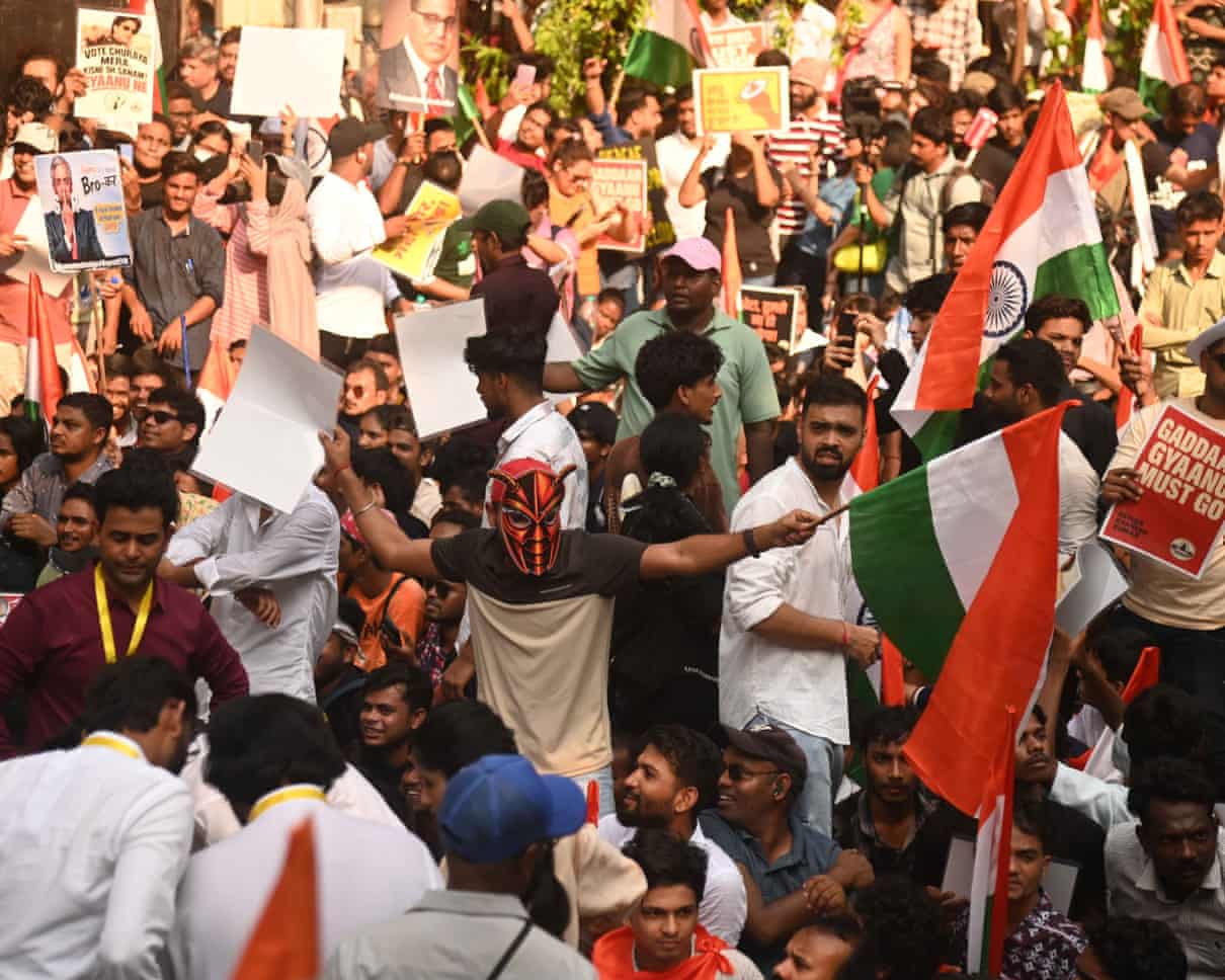 O Supremo Tribunal da Índia exige respostas sobre alterações na lista de eleitores