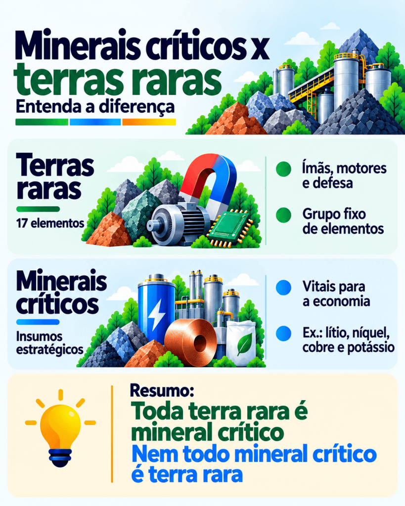Eleições 2026: o que os candidatos propõem para terras raras e minerais críticos