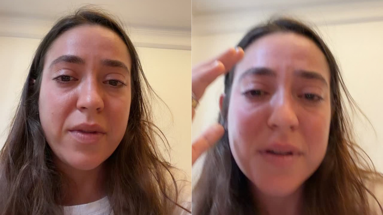 Atriz Valentina Bandeira vai às lágrimas ao comentar eleições e cenário do RJ: 'Estou com ódio'