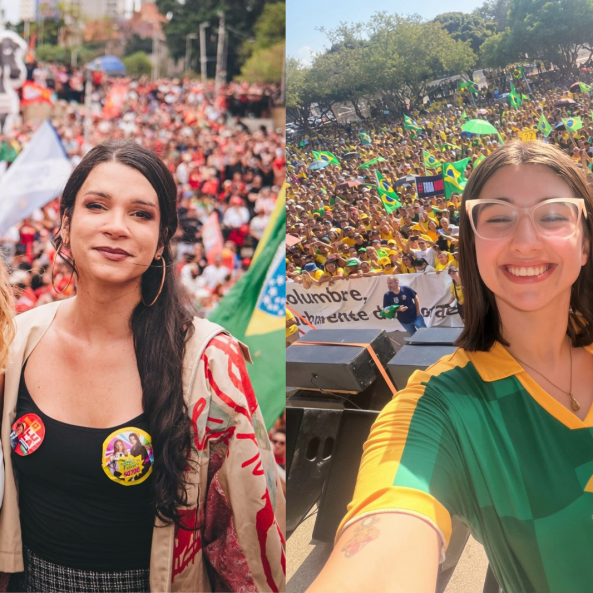 Sofia Favero aciona MP contra Eduarda Campopiano por suposta transfobia contra Erika Hilton