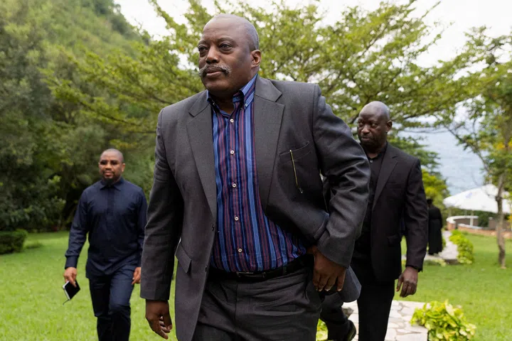 O ex-presidente do Congo, Kabila, forma novo grupo para substituir a insurgência M23