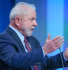 Lula durante debate da TV Globo em 2022 Foto: Divulgação/Ricardo Stuckert