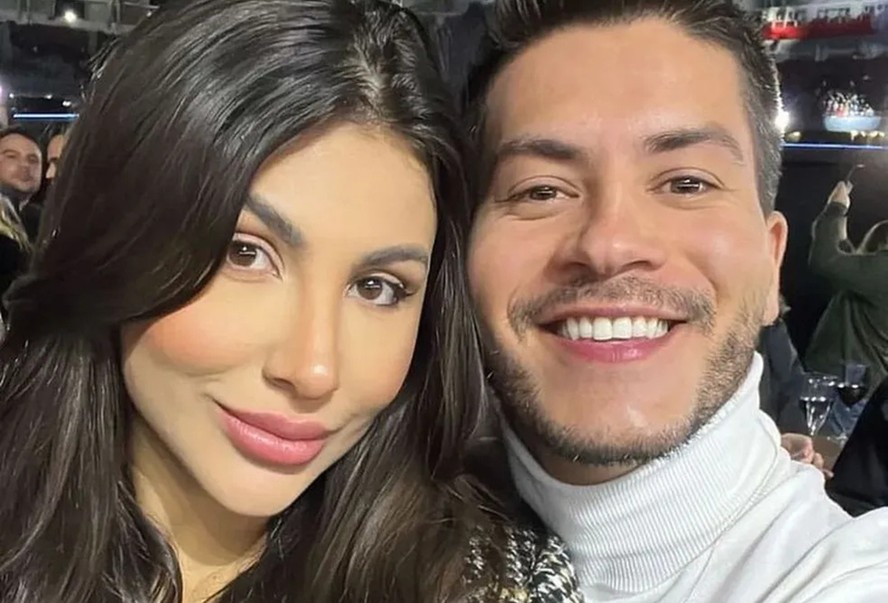 Grávida, Jheny Santucci anuncia separação de Arthur Aguiar quase três meses após casamento
