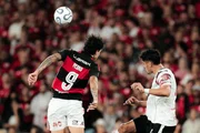 O Flamengo recebeu o Estudiantes, no Maracanã, pela semifinal da Copa Libertadores