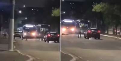 PMs atiram 24 vezes e matam homem j&aacute; ca&iacute;do no ch&atilde;o durante abordagem em SP Foto: Reprodu&ccedil;&atilde;o/TV Globo