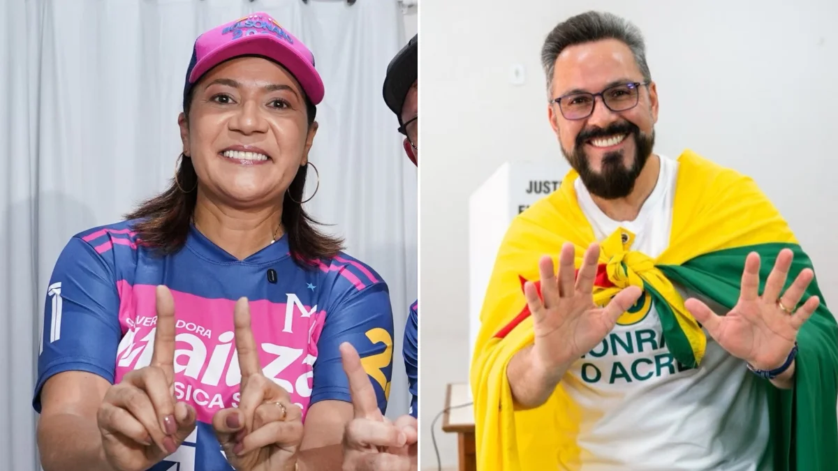 Mailza Assis e Alan Rick vão às urnas na disputa pelo governo do Acre