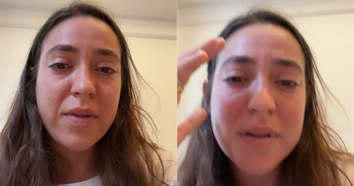 Atriz Valentina Bandeira vai às lágrimas ao comentar eleições e cenário do RJ: 'Estou com ódio'