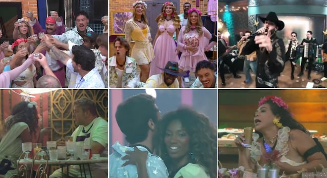 Cinquentou! Darlin Ferrattry comemora aniversário com almoço especial, mesa de doces e discurso