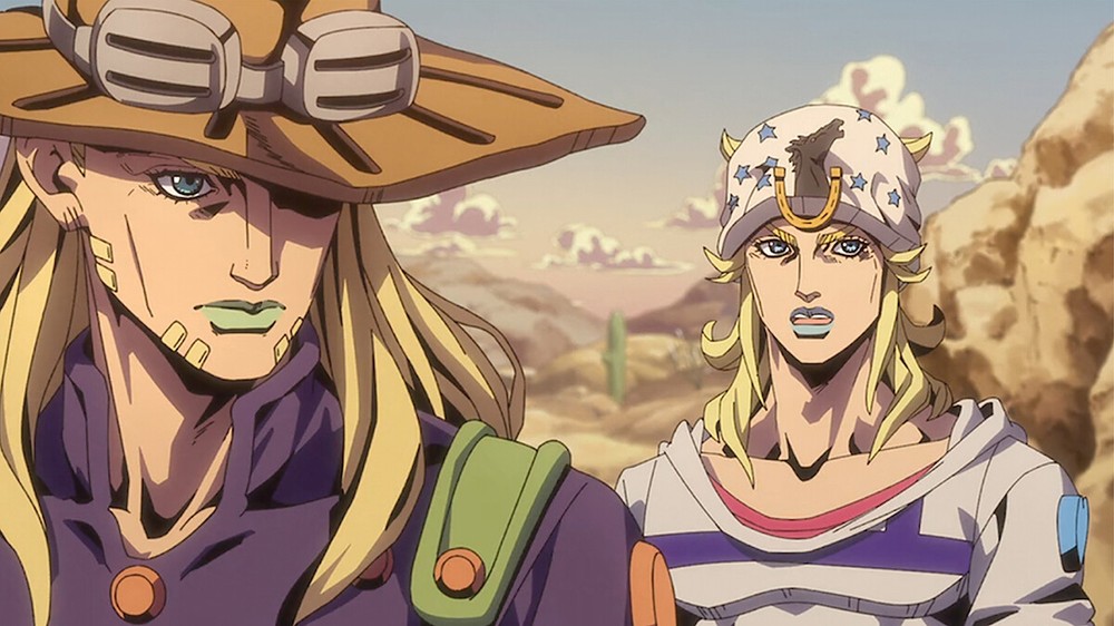 Steel Ball Run está entre os melhores anime seinen para assistir em 2026 — Foto: Divulgação/Netflix